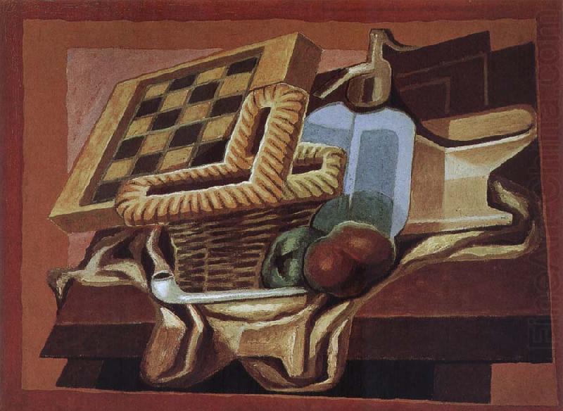 Siphon bottle and skep, Juan Gris